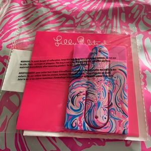 Lilly Pulitzer phone card case NWT